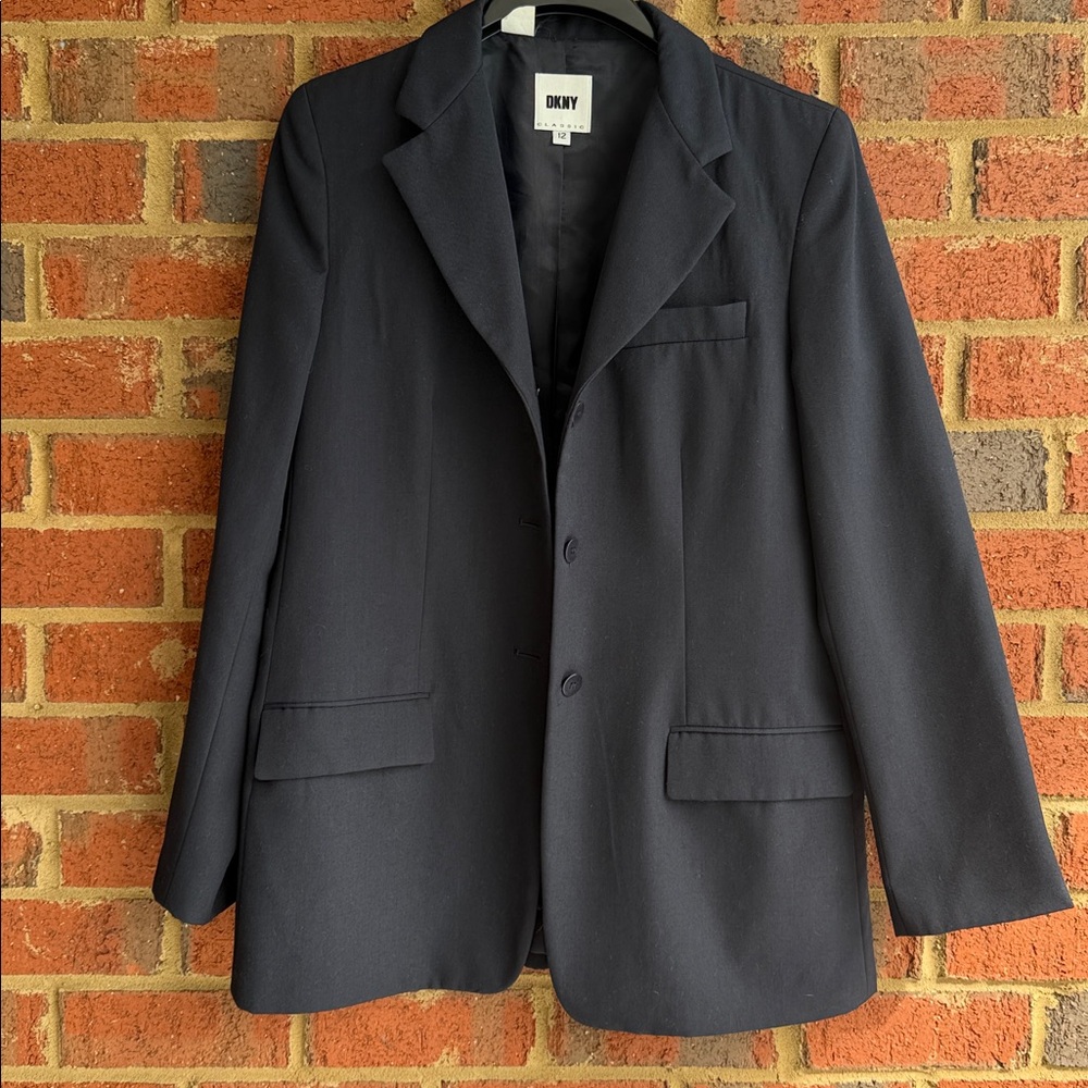 DKNY Classic Navy Jacket size 12
